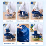 Automatic Small Fruit Peeler Machine آلة تقشير الفواكه الصغيرة الأوتوماتيكية